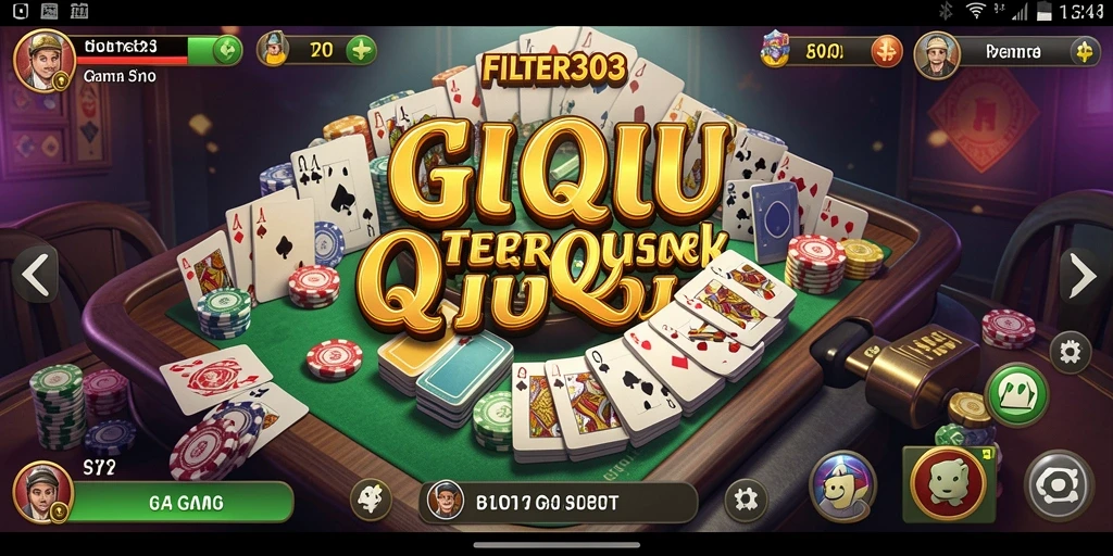 Tampilan gameplay seru di FILTER303 yang memikat.