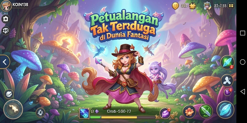 Gameplay KOIN138 yang mendebarkan dengan petualangan seru.
