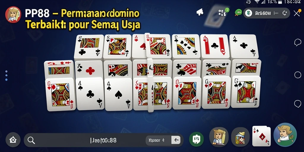 Tangkapan layar PP88 menampilkan gameplay seru Domino yang mengasyikkan.
