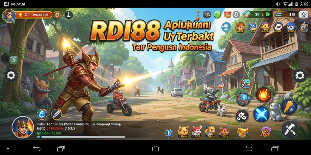 Tampilan antarmuka RDI88 yang mudah digunakan dan menarik.