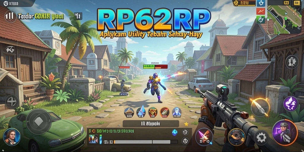 Screenshot utama RP62RP yang menampilkan antarmuka aplikasi Utility.